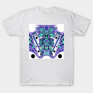 mictlan hell keeper astronaut ecopop T-Shirt